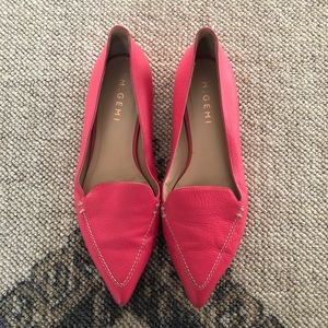 M. Gemi pink loafers